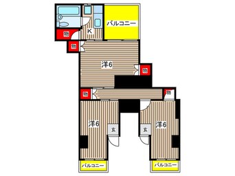 間取図 花鳥ビル