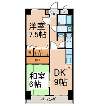 間取図 サン・エヴォリュエ