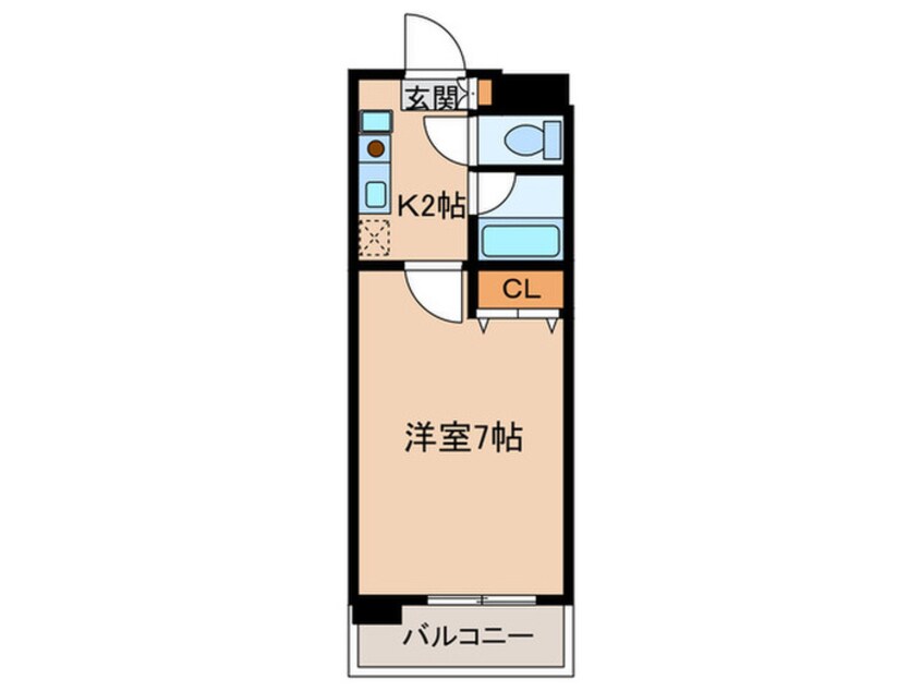 間取図 ハピネス公園前