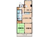 グランドハイツ長谷川 ２ 3LDKの間取り