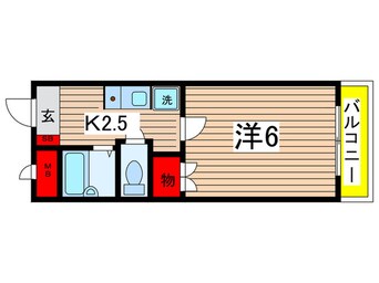 間取図 メゾン石川橋Ａ棟