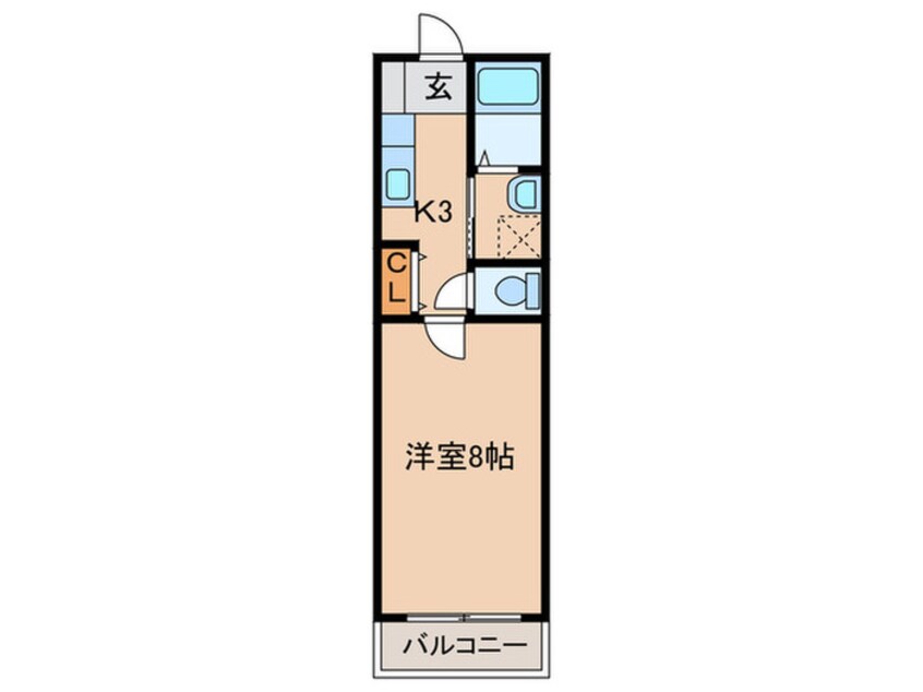 間取図 コーポラスウイング