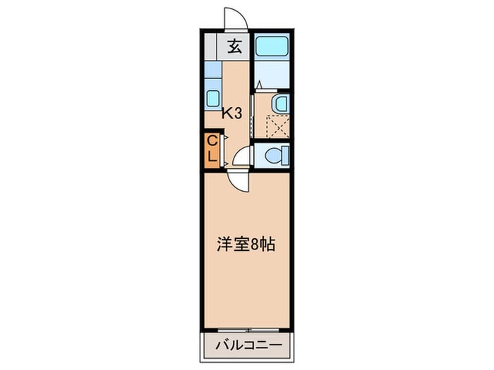 間取り図 コーポラスウイング