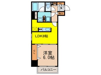 間取図 カスタリア栄