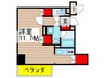 カスタリア栄 1Rの間取り