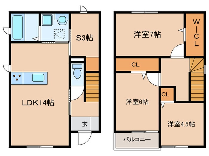 間取り図 弥勒寺東2-19KODATEXⅣ-F