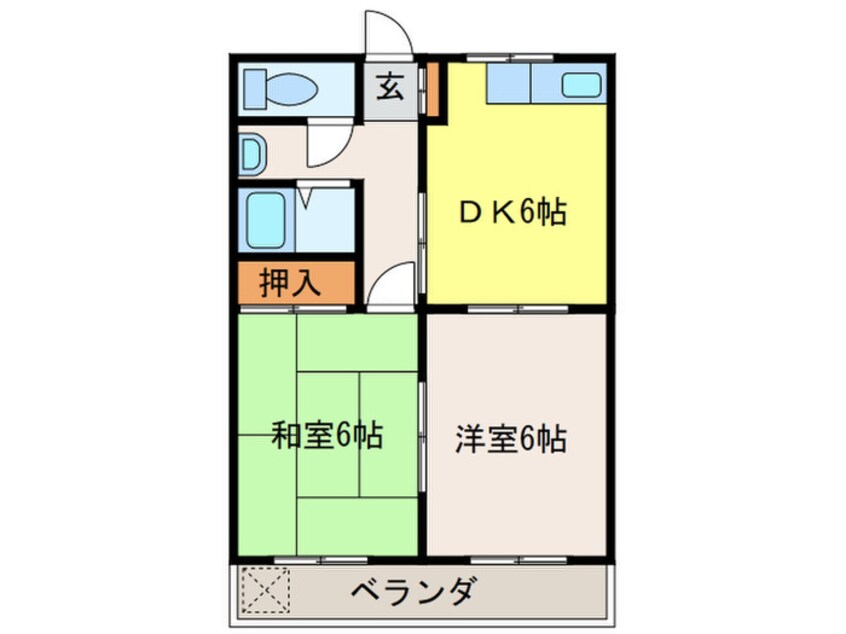 間取図 フレスコファ－スト