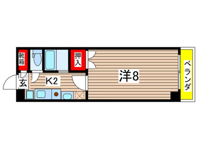 間取図 名織ビル