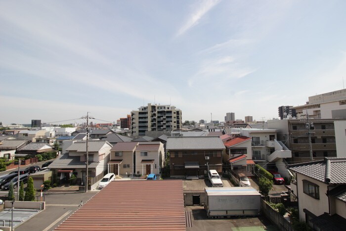 室内からの展望 名織ビル