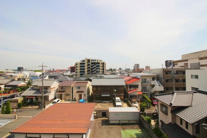 室内からの展望 名織ビル