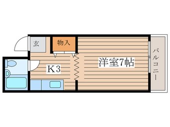 間取図 コ－ポさつき