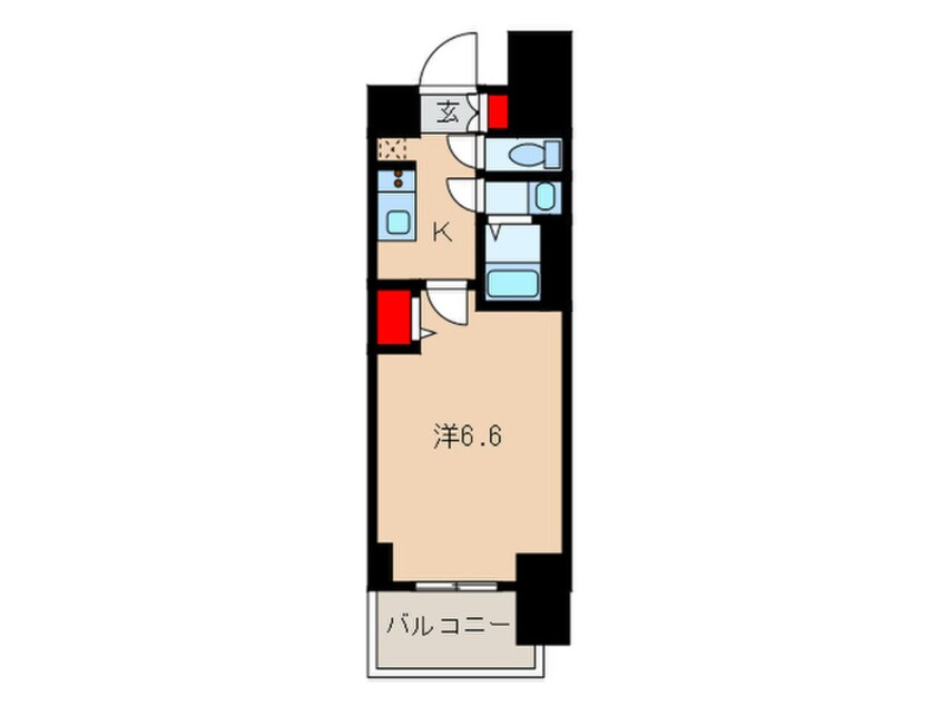 間取図 ﾌｧｽﾃｰﾄNAGOYA今池ﾊﾞﾚﾝｼｱ
