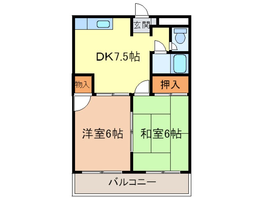 間取図 四季の里高蔵寺館