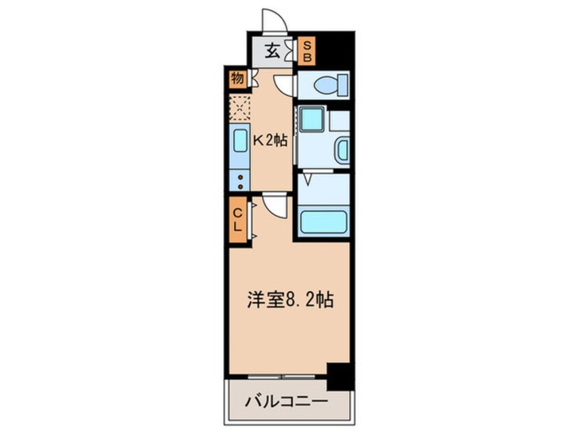 間取図 レジデンシア小牧駅前