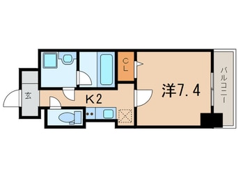間取図 シャルマンソワレ名駅