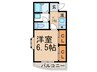 アイエムマンション 1Kの間取り
