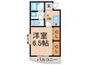 アイエムマンション 1Kの間取り