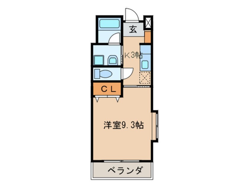 間取図 リネット花池Ⅳ