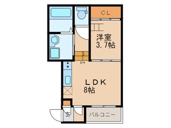 間取図 アルファート白金