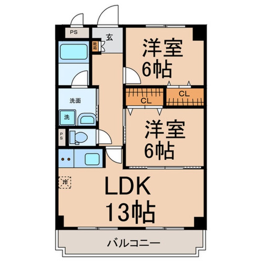 間取図 Green Annex １