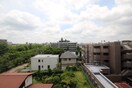室内からの展望 村上ハイツ