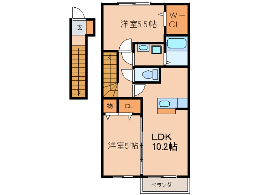 間取図 レジデンス裕