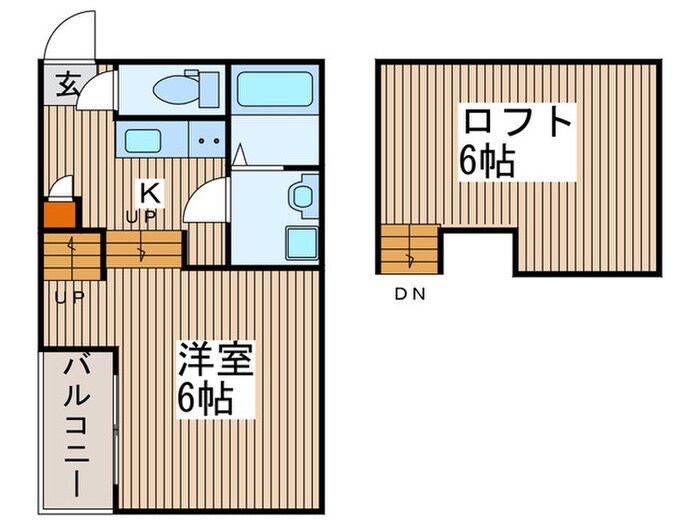 間取り図 Ｋ・Dream堀田