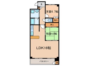 間取図 ｲﾄｰﾋﾟｱ紅葉舎金山ﾏﾝｼｮﾝ(1207)