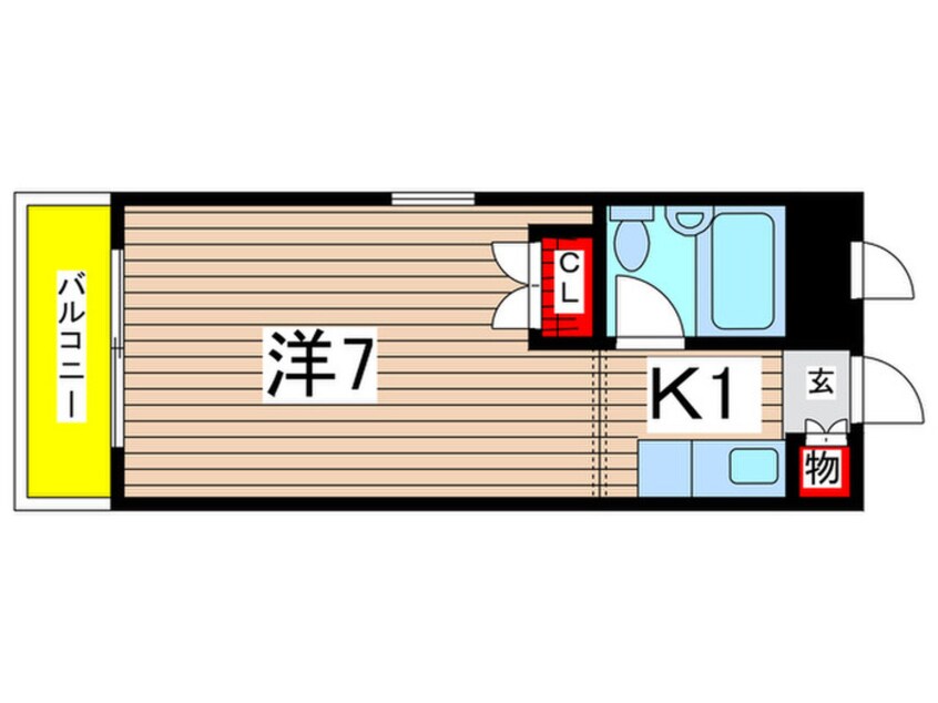 間取図 サンヒルズ八事