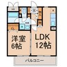 Ｌ Ａｂｒｉ 1LDKの間取り