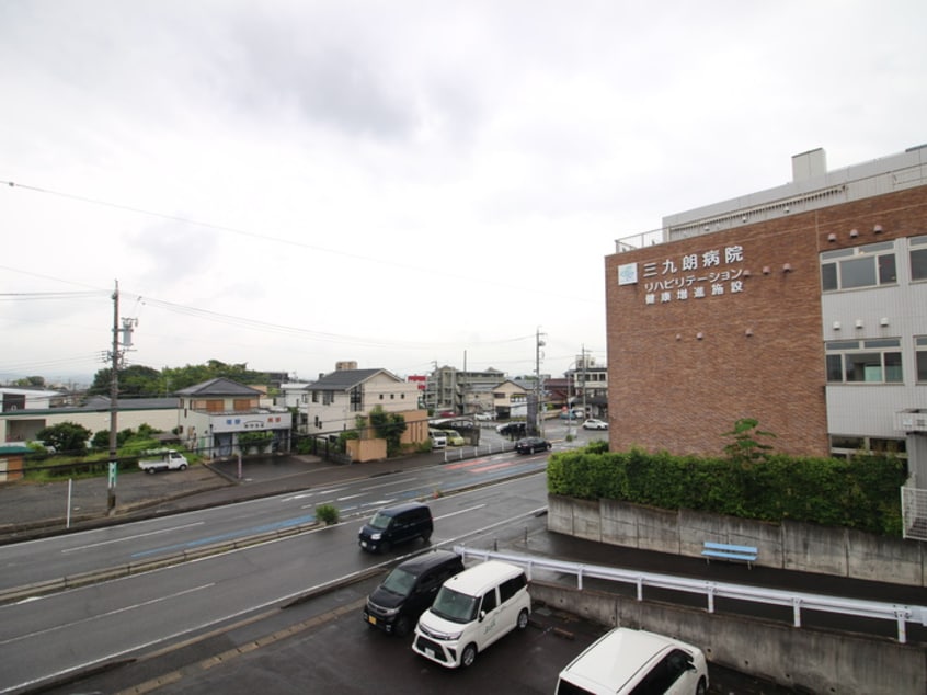室内からの展望 コ－ポフジヤ