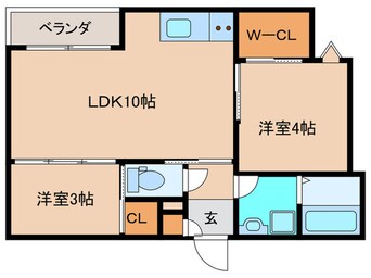 間取図 REGALEST庄内緑地公園