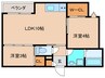 REGALEST庄内緑地公園 2LDKの間取り