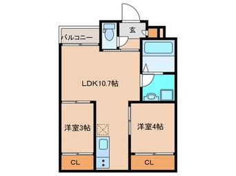 間取図 REGALEST庄内緑地公園