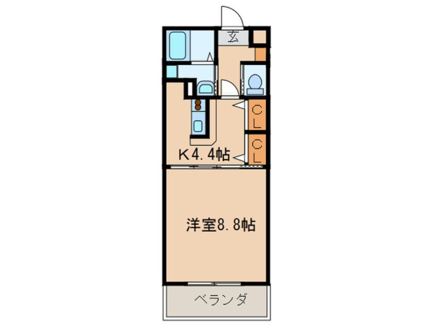 間取図 オリエンス小牧