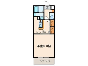 間取図 オリエンス小牧