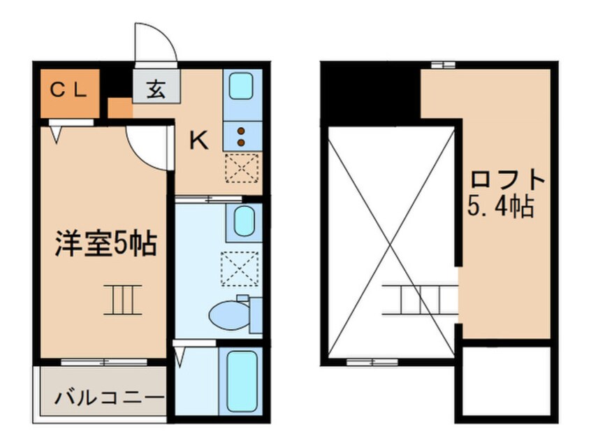 間取図 リーブラ庄内通