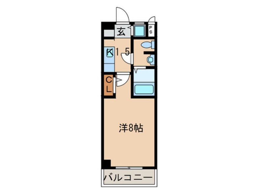 間取図 マンション赤坂