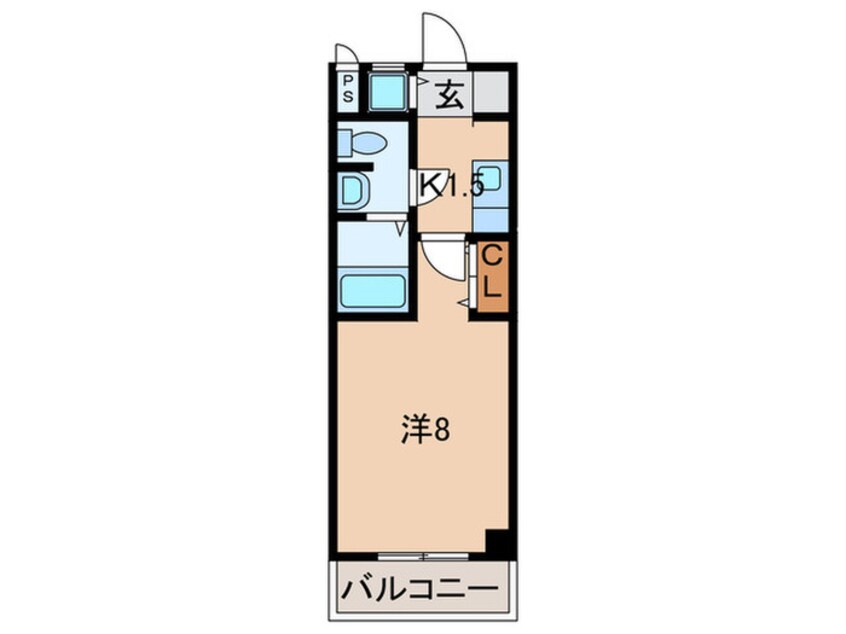 間取図 マンション赤坂