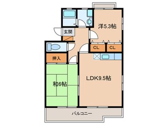 間取図 リトルアイランド