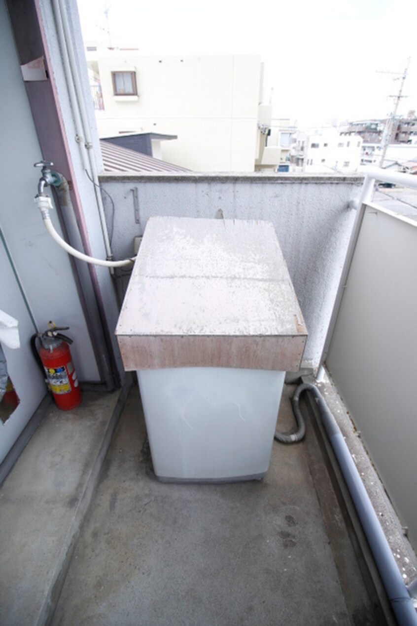 洗濯機置場 文字マンション