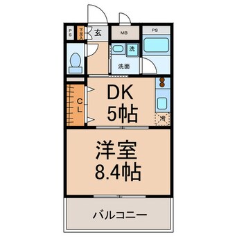 間取図 グリーンハイム三軒
