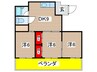 塚本ビル 3DKの間取り