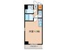 lives residence 太閤通 1Rの間取り