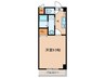 lives residence 太閤通 1Kの間取り
