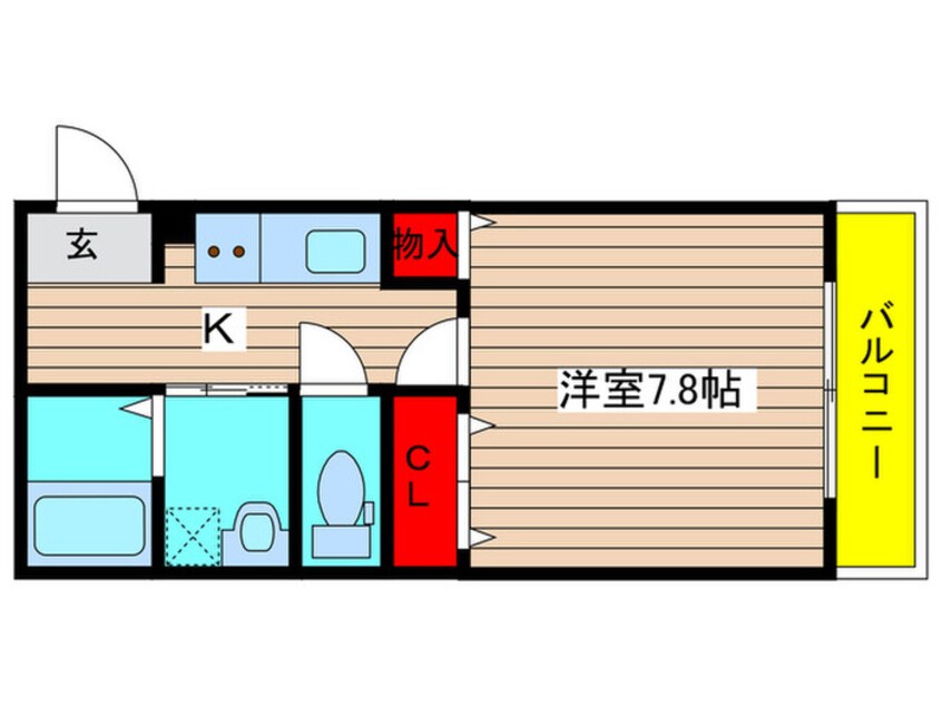 間取図 CASABIANCAⅡ