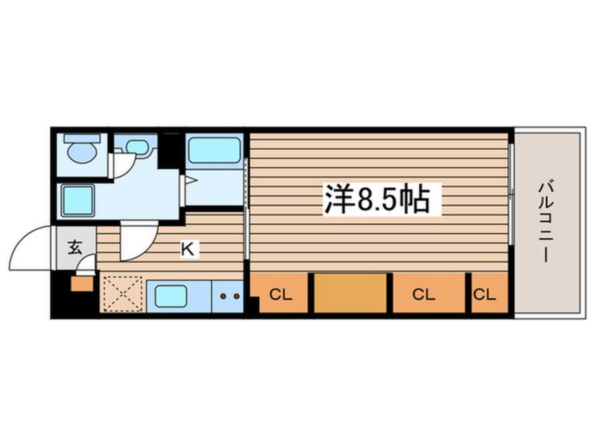 間取図 リブリ・鳥栖