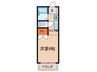 エントピアＫＴ 1Kの間取り