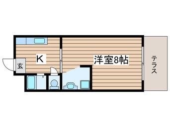 間取図 レジデンス光Ⅰ