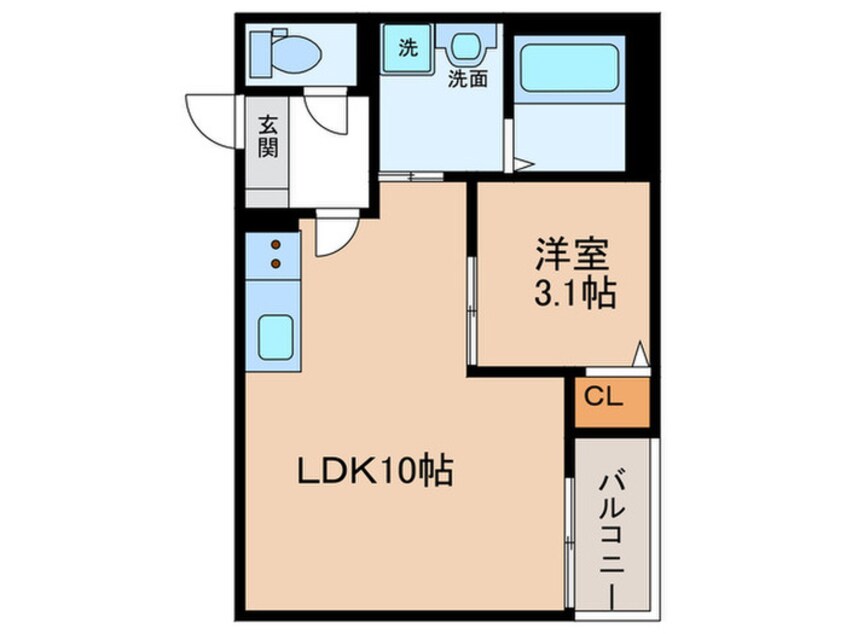 間取図 Jack kanseiⅢ